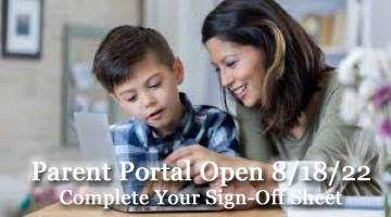 Parent Portal opens icon