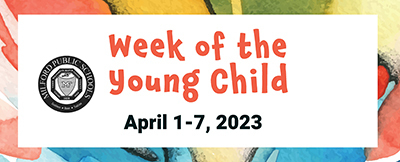 week of young child banner icon