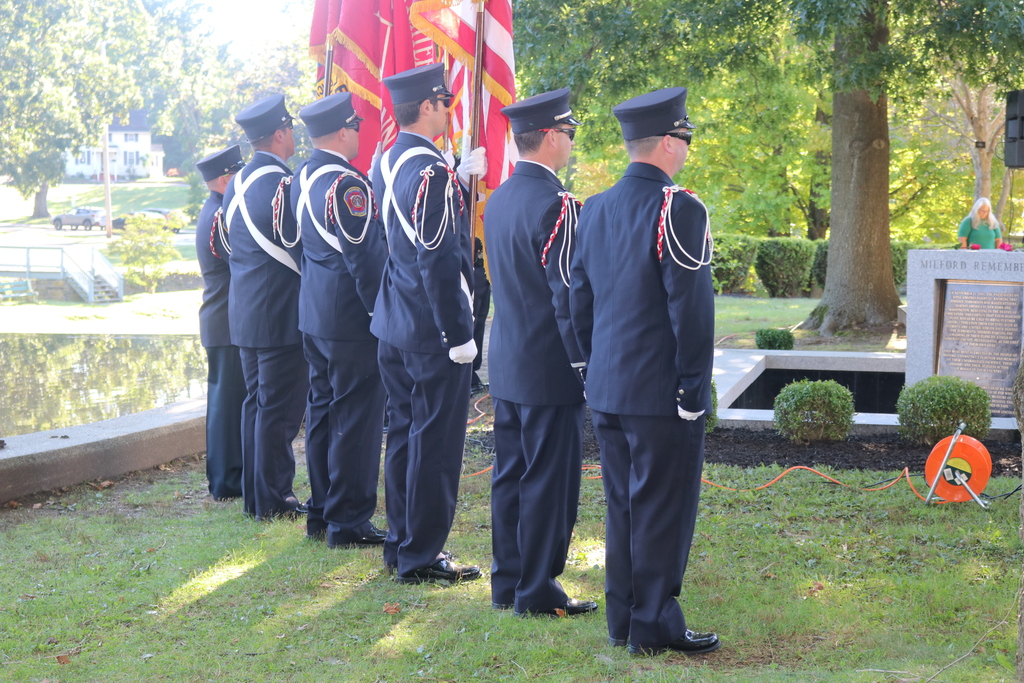 milford ct 9-11 fire honor guard