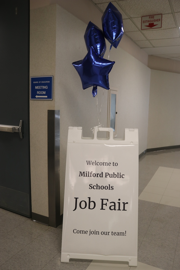 job fair sign
