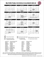 Academic Calendar 2023-24